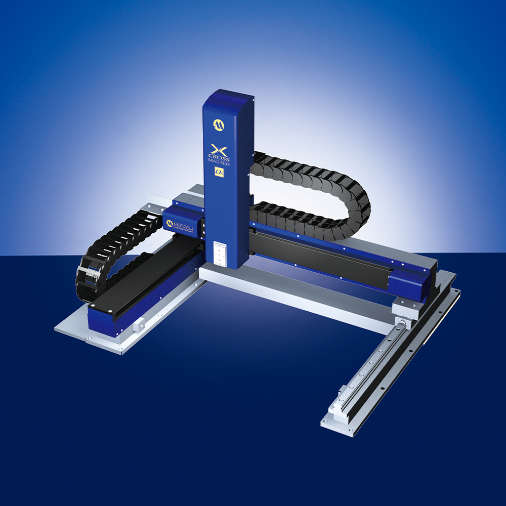 แบบ orthogonality frequent use หุ่นยนต์ CROSSMASTER SX สำหรับ in-line