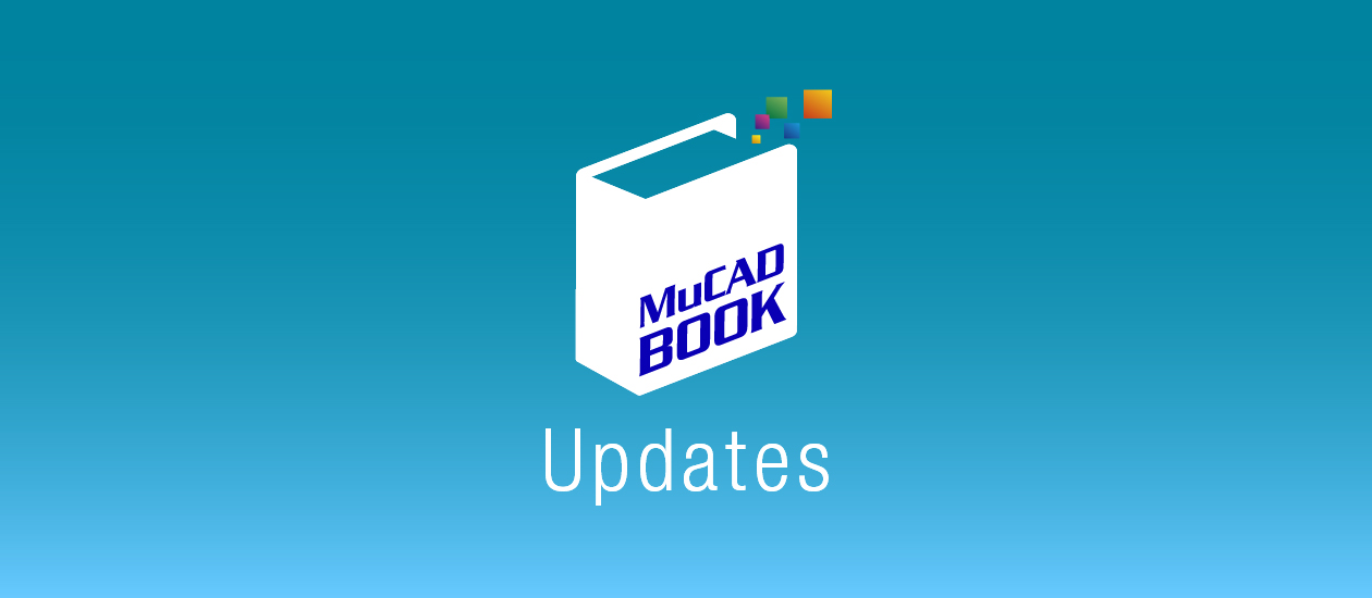 เรื่องแจ้งของ " MuCAD BOOK" software update